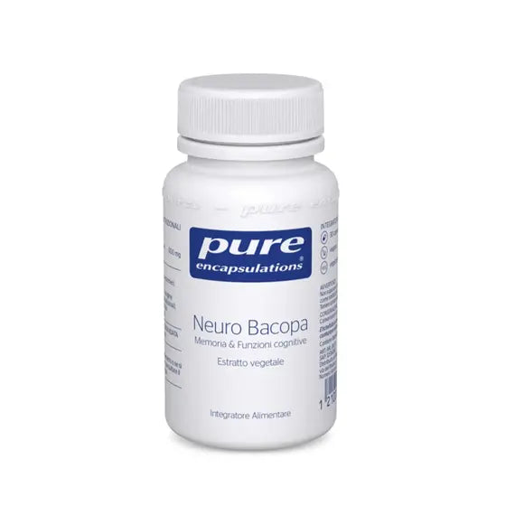 Pure Encapsulations Neuro Bacopa Integratore Alimetare per Memoria e Funzioni Cognitive 30 Capsule | Acquista Online su Farmaclick