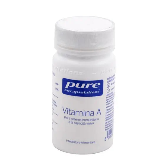 Pure Encapsulations Vitamina a Integratore Alimentare Vegano Vegetariano 30 Capsule | Acquista Online su Farmaclick