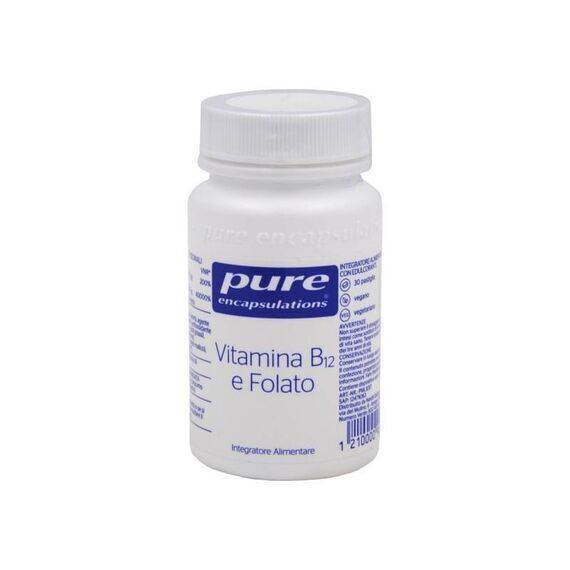Pure Encapsulations Vitamina B12 e Folato 30 Pastiglie | Acquista Online su Farmaclick