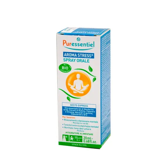 Puressentiel Aroma Stress Integratore Alimentare per Umore Spray Orale 20 Ml | Acquista Online su Farmaclick