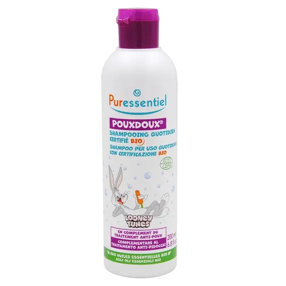 Âshampoo Puressentiel Pouxdoux Bio per Uso Quotidiano 200 Ml | Acquista Online su Farmaclick