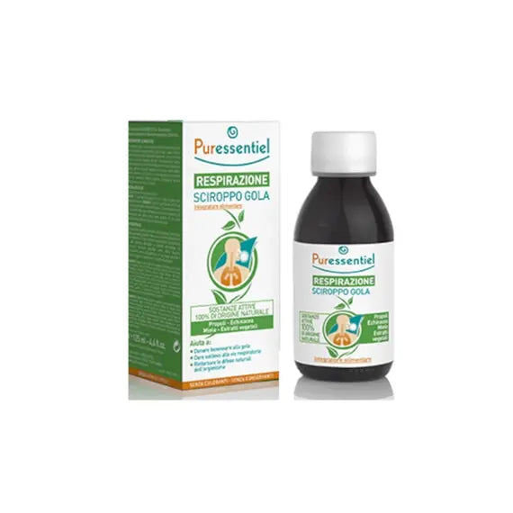 Puressentiel Respirazione Sciroppo Gola Integratore Alimentare 125 Ml | Acquista Online su Farmaclick