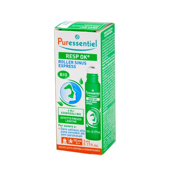 Puressentiel Resp Ok Sinus Express Roller per Sinusite 5 Ml | Acquista Online su Farmaclick