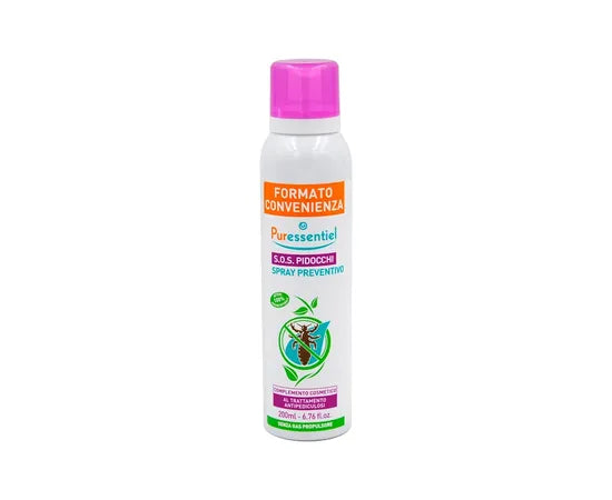Puressentiel Sos Pidocchi Spray Preventivo 200 Ml Formato Convenienza