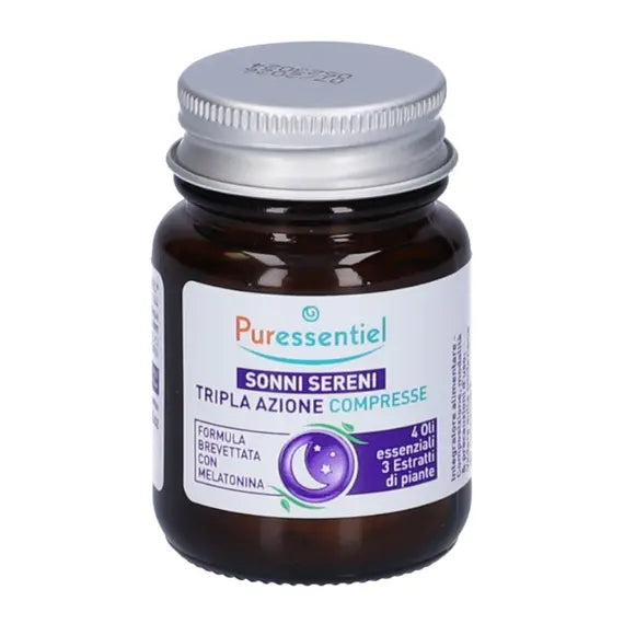 Puressentiel Sonni Sereni Compresse Tripla Azioni per il Sonno 15 Compresse | Acquista Online su Farmaclick