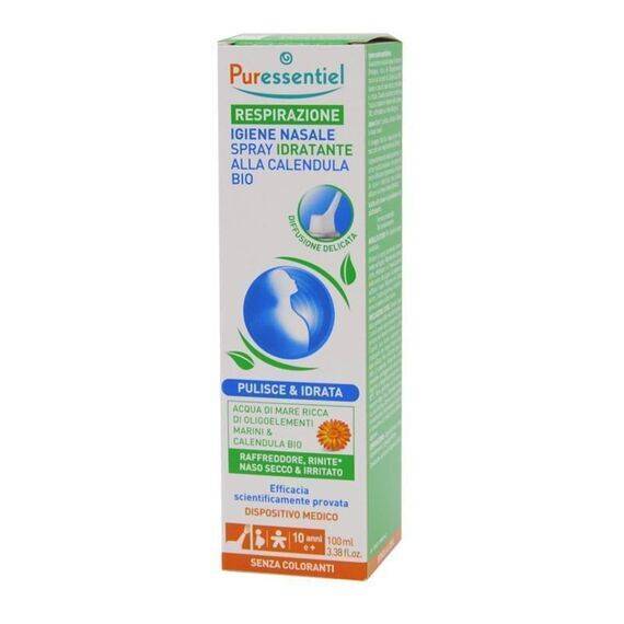 Puressentiel Respirazione Igiene Nasale Spray Idratante Alla Calendula Bio 100 Ml | Acquista Online su Farmaclick