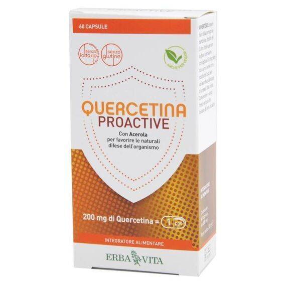 Quercetina Proactive Integratore Alimentare con Acerola 60 Capsule da 500 Mg | Acquista Online su Farmaclick