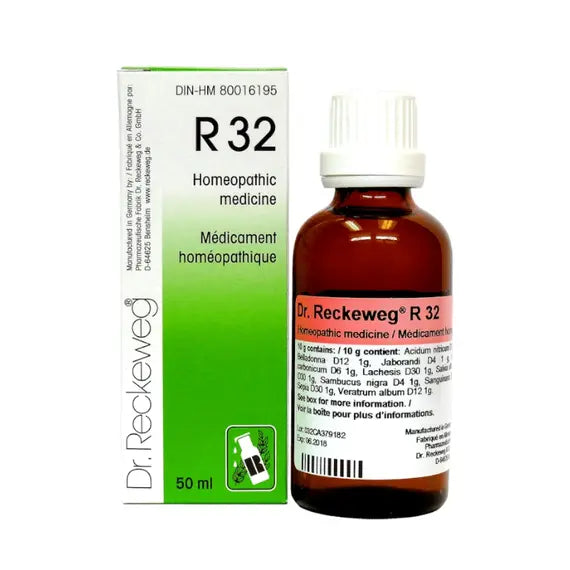 Dr Reckeweg R32 Gocce per Iperidrosi 22 Ml | Acquista Online su Farmaclick