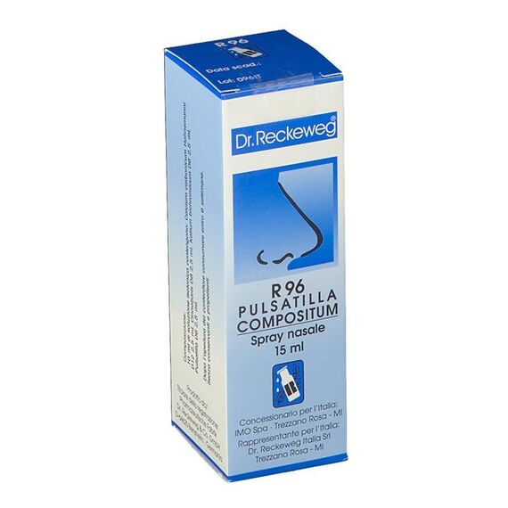 Dr Reckeweg R 96 Spray Nasale 15 Ml Omeopatico per i Sintomi da Raffreddore | Acquista Online su Farmaclick