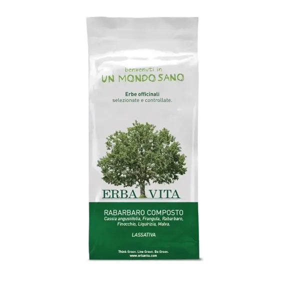 Erbavita Rabarbaro Composto Tisane 100 Gr | Acquista Online su Farmaclick