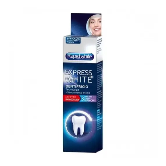 Rapid White Dentifricio Sbiancante Express White Tubo da 75 Ml | Acquista Online su Farmaclick