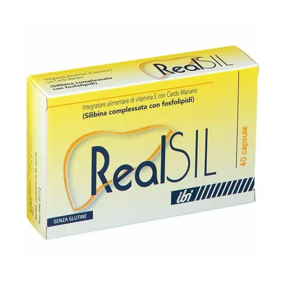 Realsil Integratore Alimentare di Vitamina e con Cardo Mariano 40 Capsule | Acquista Online su Farmaclick