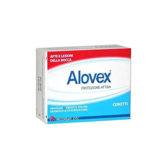 Alovex Protezione Attiva Afte e Lesioni della Bocca 15 Cerotti | Acquista Online su Farmaclick
