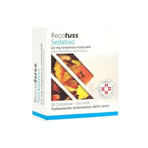 Recotuss Recordati Sedativo 30 Compresse Masticabili 6,5 Mg | Acquista Online su Farmaclick