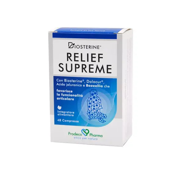Biosterie Relief Supreme 48 Compresse | Acquista Online su Farmaclick
