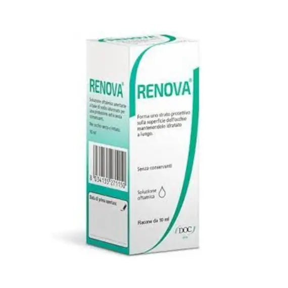 Renova Collirio Sostituto Lacrimale a Base di Acido Ialuronico 0,4% 10ml | Acquista Online su Farmaclick