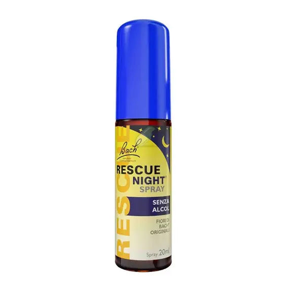 Bach Rescue Night Spray Senza Alcol 20 Ml | Acquista Online su Farmaclick