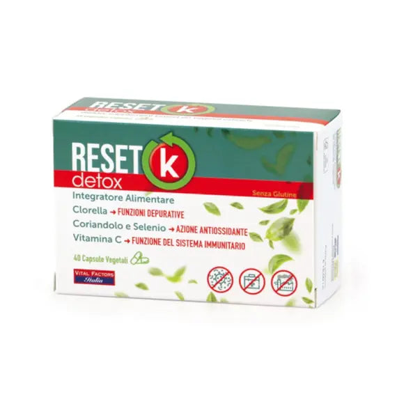 Reset K Detox 40cps | Acquista Online su Farmaclick