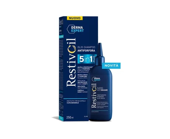 Restivoil Derma Expert  5 In 1 Olio Shampoo Antiforfora Flacone Da 250 Ml