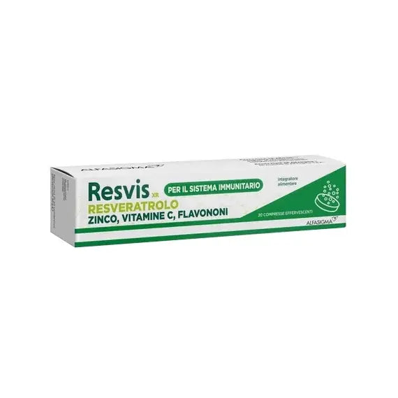 Resvis Xr Alfasigma Integratore per le Difese Immunitarie 20 Compresse Effervescenti | Acquista Online su Farmaclick