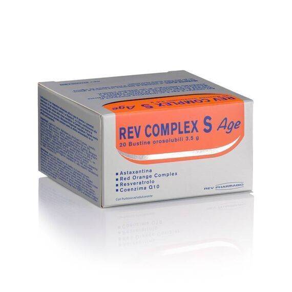 Rev Complex S Age Integratore Antiossidante 20 Bustine | Acquista Online su Farmaclick