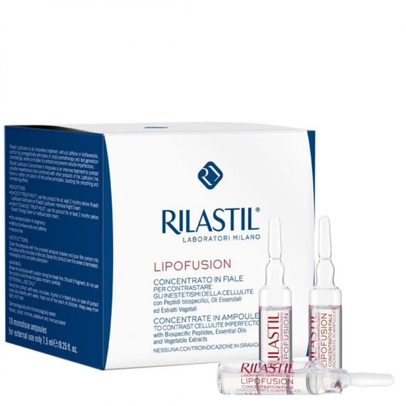 Rilastil Lipofusion Concentrato in Fiale Anticellulite 10 Fiale | Acquista Online su Farmaclick