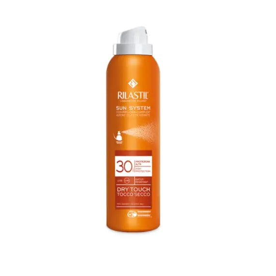 Rilastil Sun System Spray Dry Touch Tocco Secco Spf 30 Azione Elasticizzante 200 Ml | Acquista Online su Farmaclick