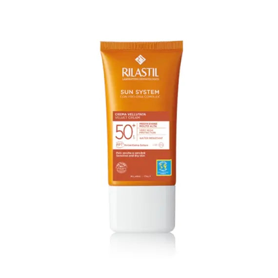 Rilastil Sun System Protezione 50+ Crema Vellutata | Acquista Online su Farmaclick
