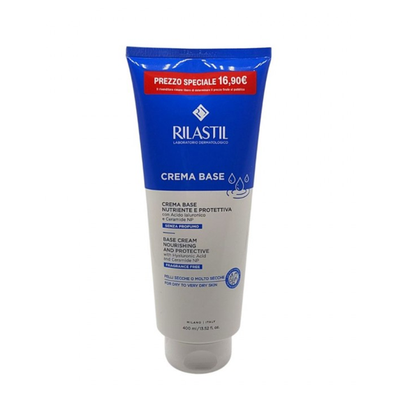 rilastil - crema base nutriente e protettiva 400 ml
