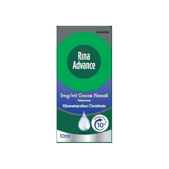 Rinaadvance Gocce Nasali 1 Mg/ml 10 Ml Decongestionante Nasale | Acquista Online su Farmaclick