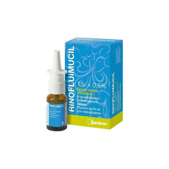 Rinofluimucil 1% + 0.5 % Spray Nasale 10 Ml | Acquista Online su Farmaclick