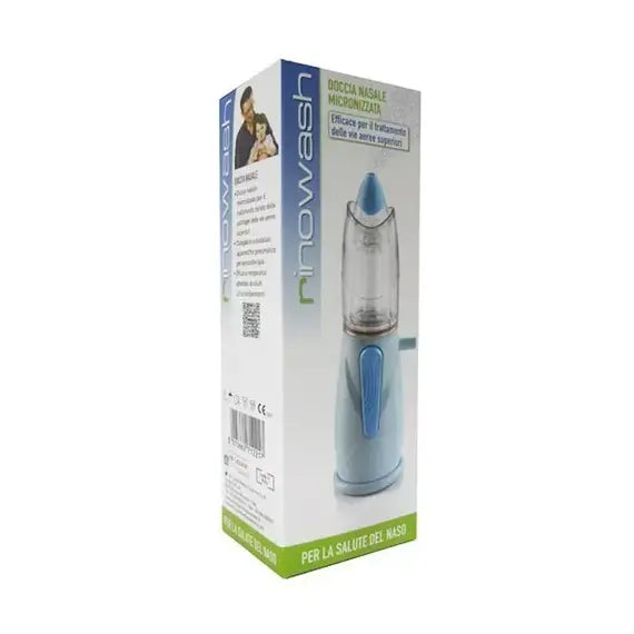 Aerosol per Alte Vie Respiratorie Rinowash Colore Azzurro con Campana Universale | Acquista Online su Farmaclick