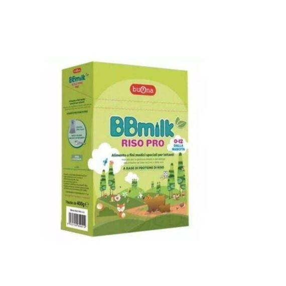 Bb Milk Riso Pro Alimento a Base di Proteine di Riso 0-12 Mesi 1 Busta da 400g | Acquista Online su Farmaclick