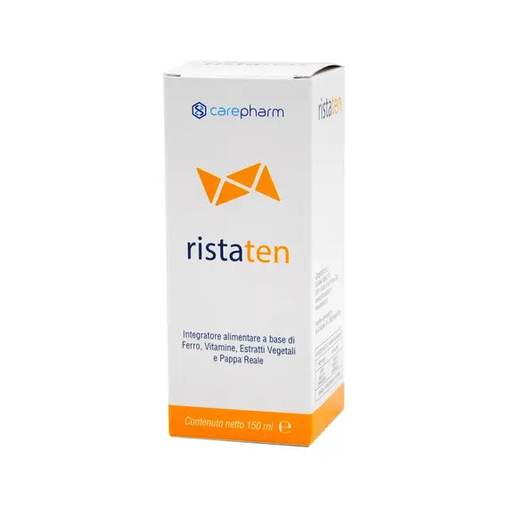 Ristaten Integratore Alimentare a Base di Ferro, Vitamine, Estratti Vegetali e Pappa Reale Sciroppo 150 Ml | Acquista Online su Farmaclick