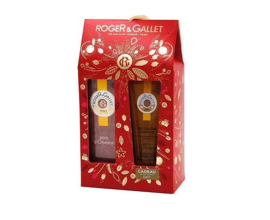 Roger & Gallet Geschenkset Weihnachten Bois D'Orange Eau de Parfum 30 ml + Duschgel 50 ml