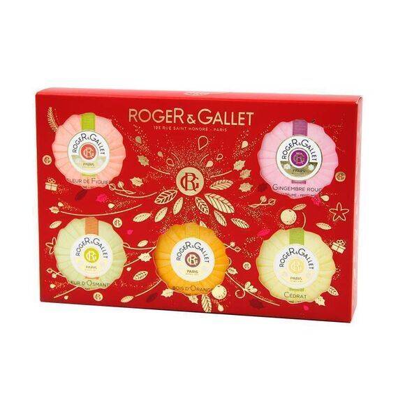 Roger & Gallet Cofanetto Natale L'arte di Vivere Set di 5 Saponette Profumate 5x50g | Acquista Online su Farmaclick