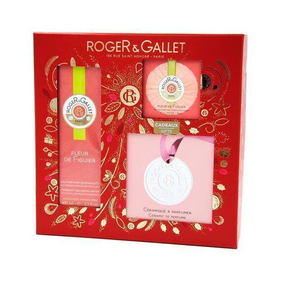 Roger & Gallet Cofanetto Natale Fleur De Figuier Acqua Profumata 100 Ml + Saponetta 50 G + Ceramica da Profumare in Omaggio | Acquista Online su Farmaclick