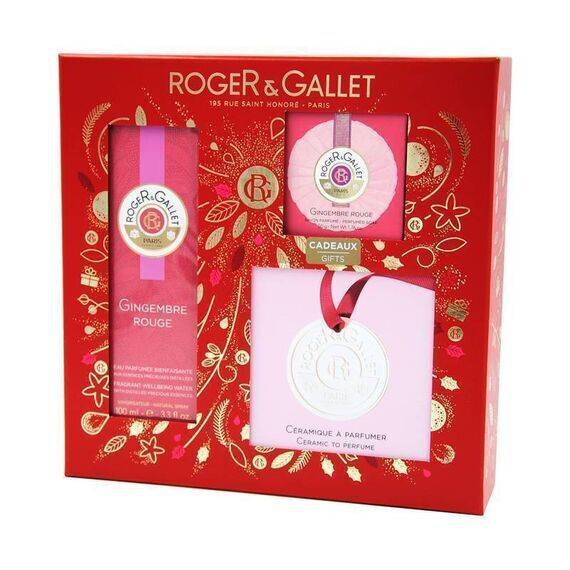 Roger & Gallet Cofanetto Natale Gingembre Rouge Acqua Profumata 100 Ml + Saponetta 50 G + Ceramica da Profumare in Omaggio | Acquista Online su Farmaclick