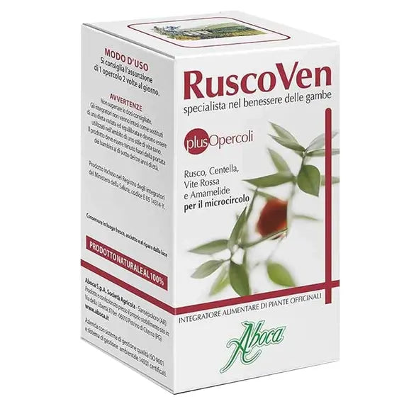 Aboca Ruscoven Plus Integratore Alimentare 50 Opercoli | Acquista Online su Farmaclick