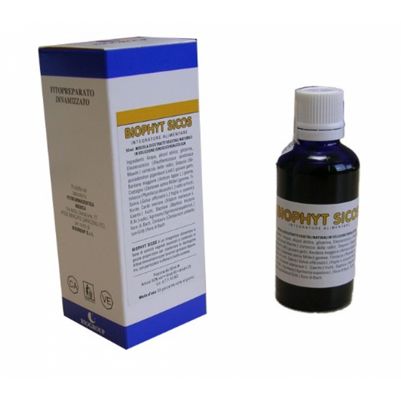 Biophyt Sicos S Integratore Alimentare per il Sistema Immunitario e le Funzioni Depurative 50 Ml | Acquista Online su Farmaclick
