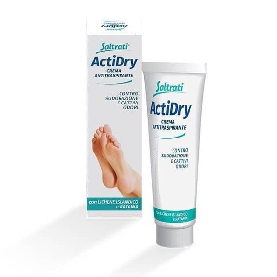 Saltrati Actidry Crema Antitraspirante 100ml | Acquista Online su Farmaclick