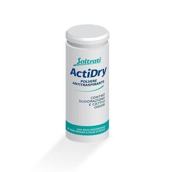 Saltrati Actidry Polvere Antitraspirante con Oli Essenziali 75 G | Acquista Online su Farmaclick