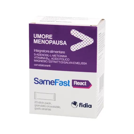 Samefast React Umore Menopausa Integratore Alimentare 20 Stick Pack | Acquista Online su Farmaclick