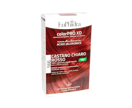 Euphidra Colorpro Xd 566 Tonalità Castano Chiaro Rosso Sangria