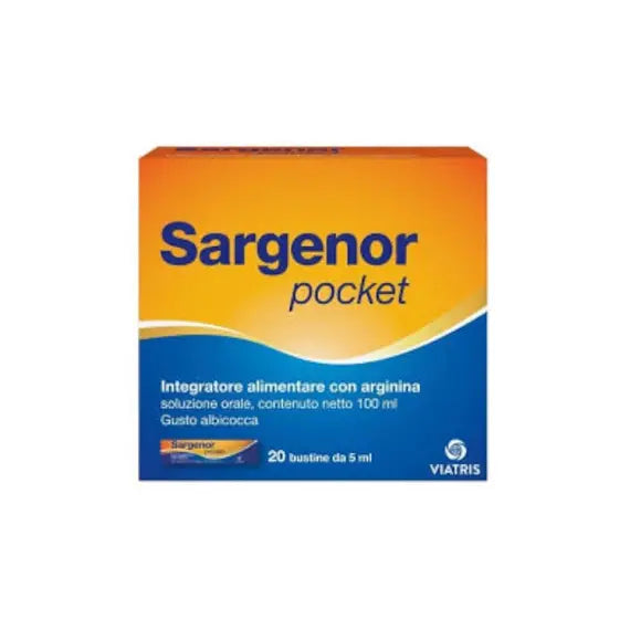 Sargemon Pocket 20 Bustine da 5 Ml Gusto Albicocca | Acquista Online su Farmaclick