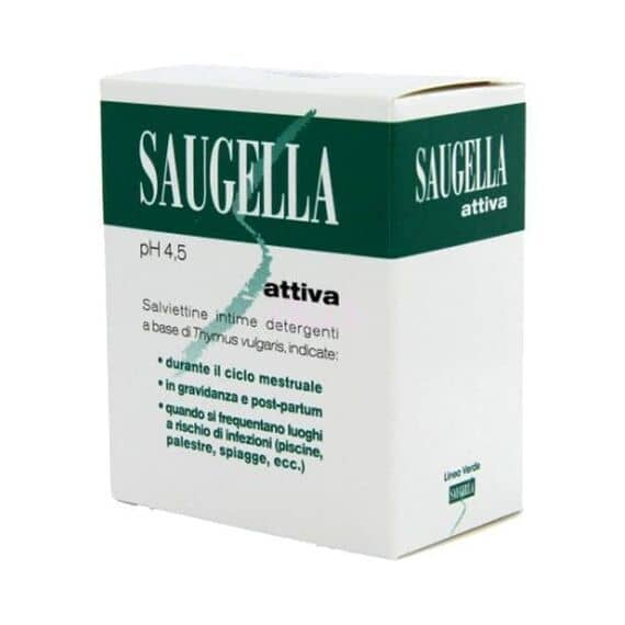 Saugella Attiva Salviette Detergenti 10 Bustine Monodose | Acquista Online su Farmaclick