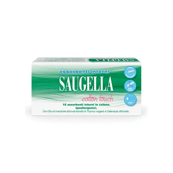 Saugella Assorbenti Cotton Touch Interni Normali 16 Pezzi Taglio Prezzo | Acquista Online su Farmaclick
