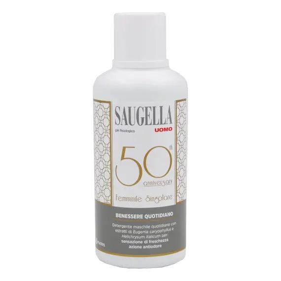 Saugella Uomo 50 Anniversary Corpo e Igiene Intima 500 Ml | Acquista Online su Farmaclick