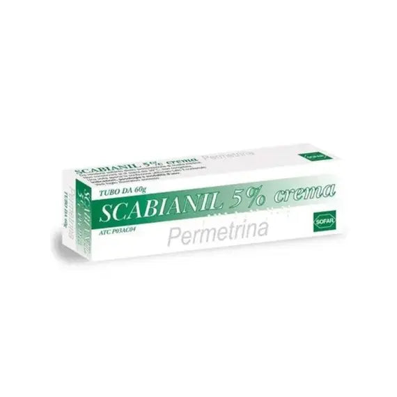Scabianil 5 % Crema Permetrina Tubo da 60 G | Acquista Online su Farmaclick