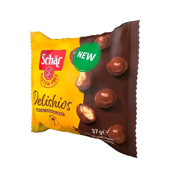 Schar Delishios Palline di Cioccolato Croccanti Senza Glutine 37g | Acquista Online su Farmaclick